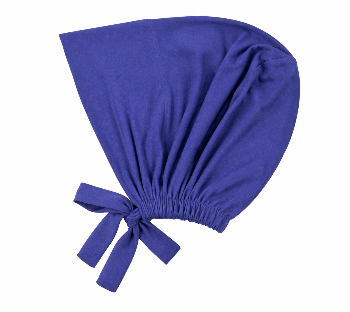Bonnet Mauve clair à nouer 50% coton et Viscose à mettre sous hijab ultra confortable
