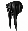 Bonnet sous Hijab à Nouer Satin et Coton noir