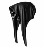 Bonnet sous Hijab à Nouer Satin et Coton noir