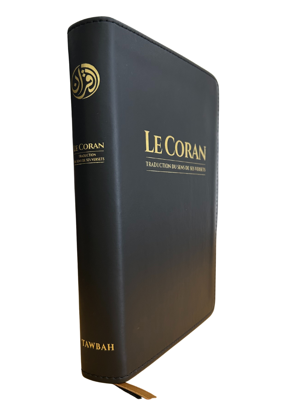Détail de la couverture du Coran en français édition Tawbah souple – ZAYDÎN