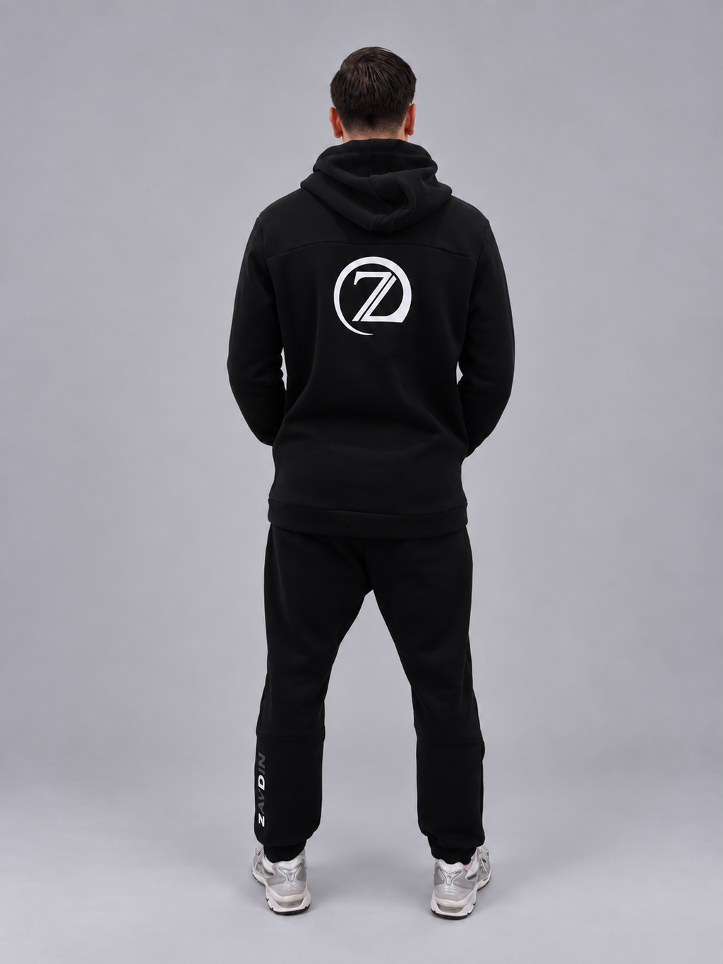 Ensemble Jogging sarouel ZAYDÎN Original Noir photo de dos