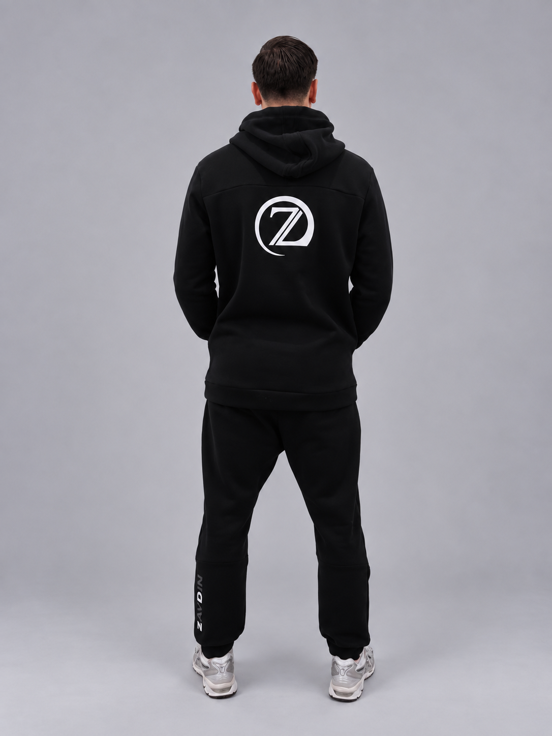 Ensemble Jogging sarouel ZAYDÎN Original Noir photo de dos