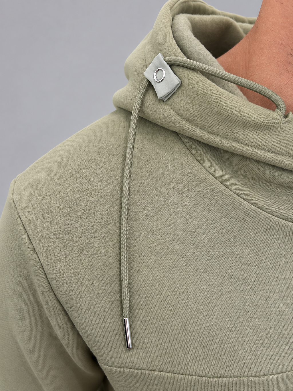 Ensemble Jogging sarouel ZAYDÎN Orignal Vert zoom sur l'attache cordon