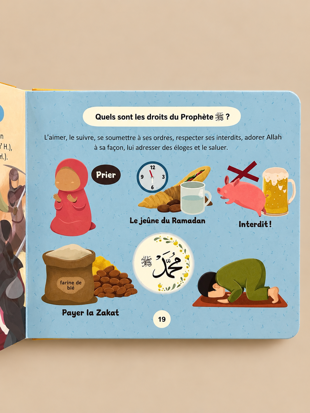 La Vie du Prophète ﷺ pour les Enfants – Questions / Réponses | Éditions Ibn Badis Page intérieure