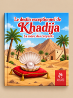 Le Destin Exceptionnel de Khadija (رضي الله عنها) La Mère des Croyants - Muslim Kids Page de couverture