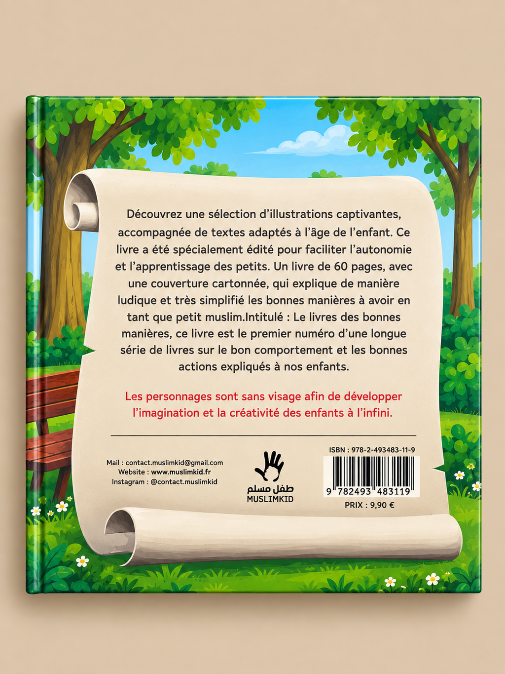 Le Livre des Bonnes Manières – Muslim Kids Dos du livre