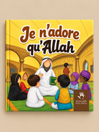 Livre Je n’adore qu’Allah – MuslimKid Page de couverture