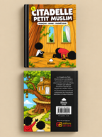 Livre La Citadelle du Petit Muslim – Français, Arabe et Phonétique - Éditions Bdouin avant et arrière du livre