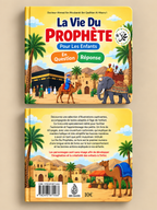 Livre La Vie du Prophète ﷺ pour les Enfants – Questions / Réponses | Éditions Ibn Badis avant et arrière du livre