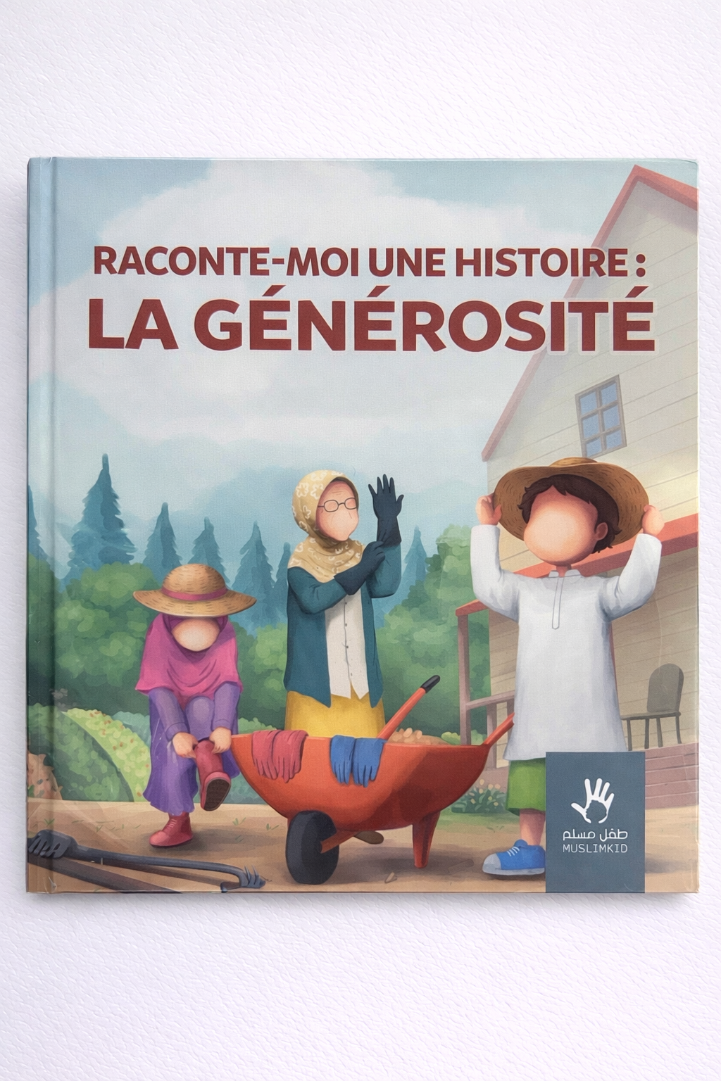 Photo de la 1ère de couverture du livre éducatif pour enfants Raocnte-moi une histoire : La générosité muslimkid - ZAYDÎN