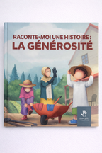 Photo de la 1ère de couverture du livre éducatif pour enfants Raocnte-moi une histoire : La générosité muslimkid - ZAYDÎN