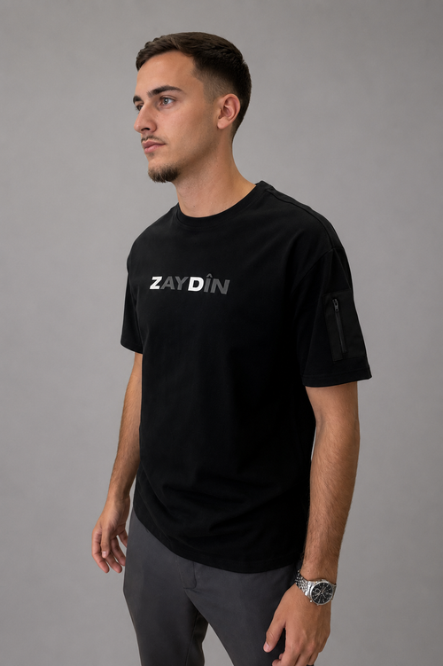 Mannequin avec le T-shirt Original ZAYDÎN Shadow noir