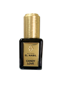 Flacon de musc Candy Love El Nabil 5ml - parfum aux notes gourmandes et sucrées dégageant un côté raffiné idéal pour un usage quotidien