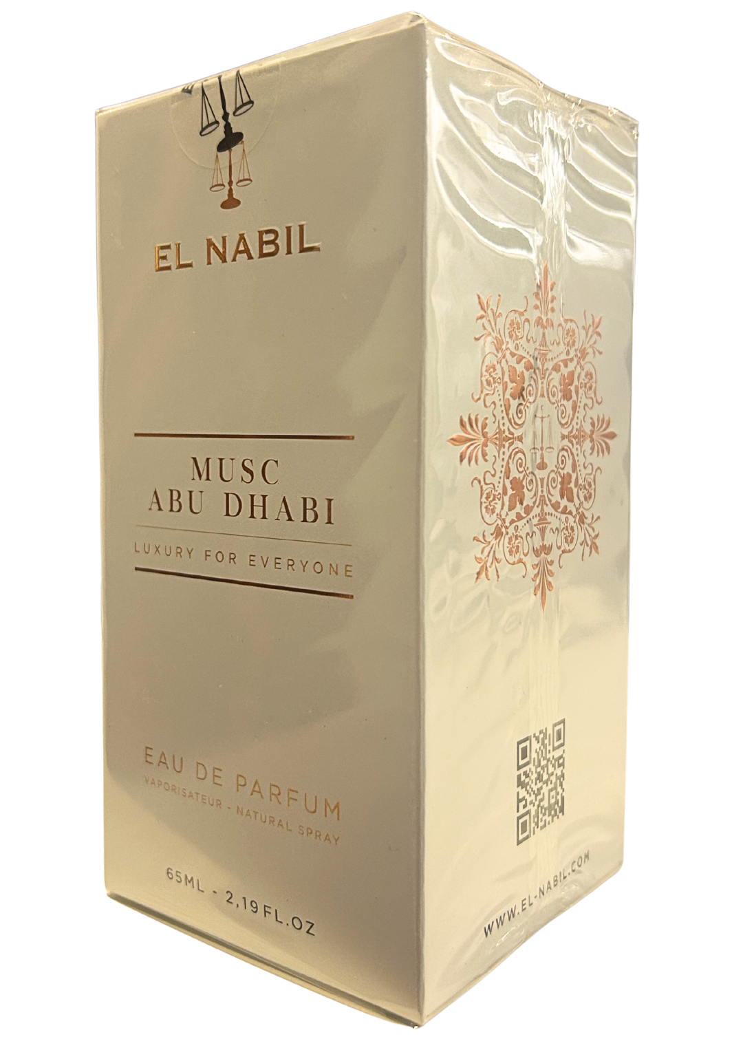 Photo de la boîte de parfum Musc Abu Dhabi El Nabil eau de parfum 65ml - ZAYDÎN