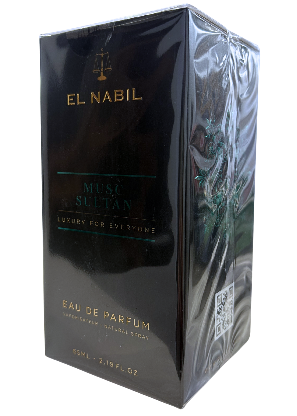 Photo de la boîte du parfum Musc Sultan eau de parfum 65ml El nabil - ZAYDÎN
