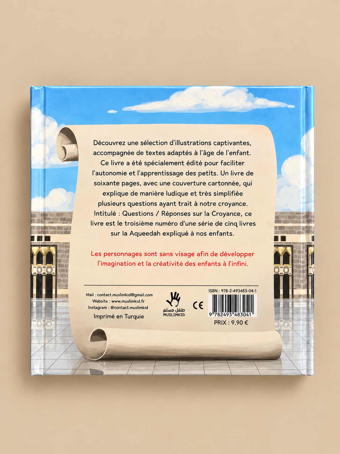 📖 Questions / Reponses sur la Croyance – Muslim Kids dos du livre