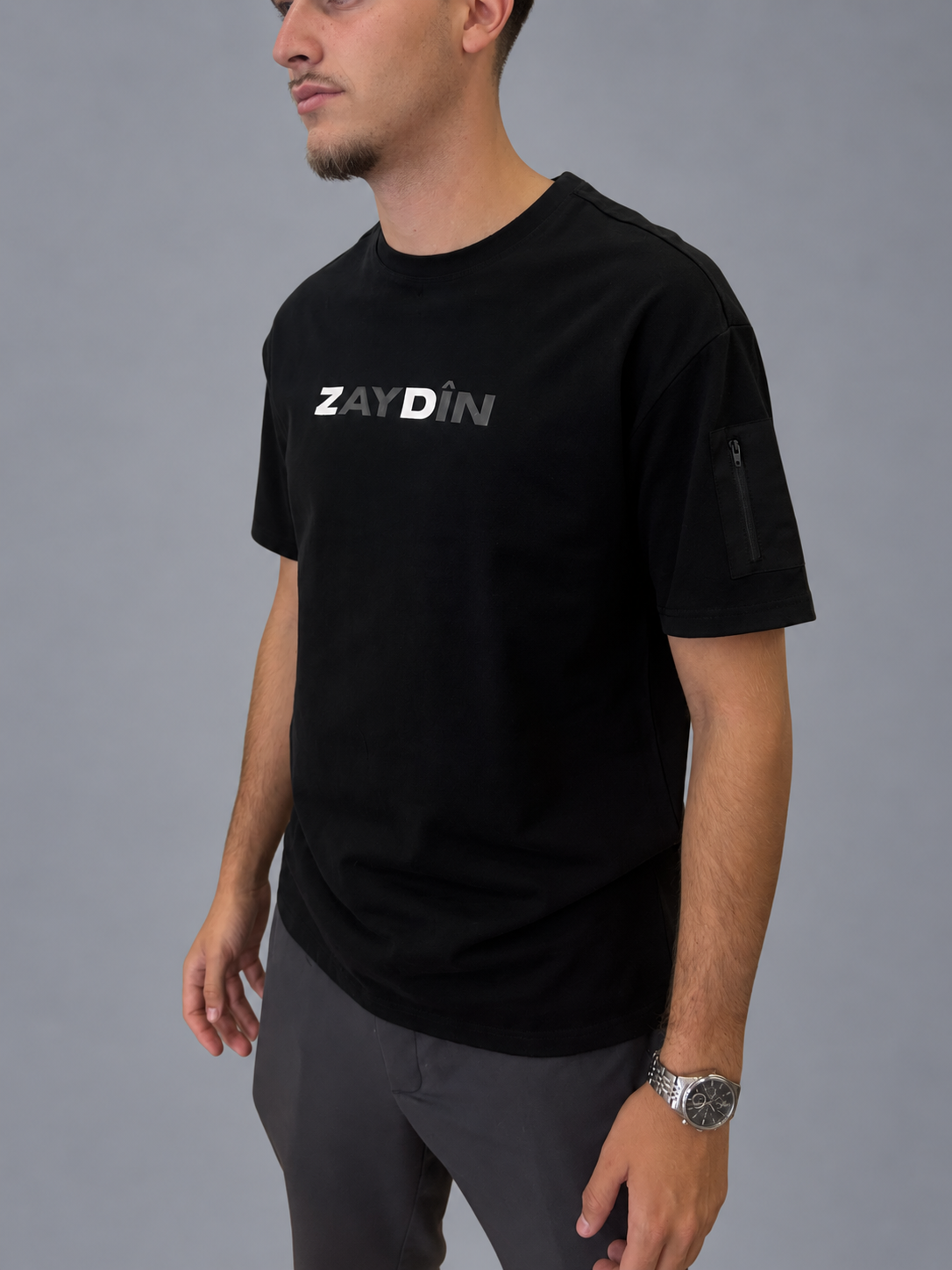 T-shirt ZAYDÎN Original Noir