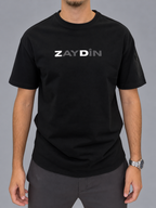 T-shirt ZAYDÎN Original Noir de face