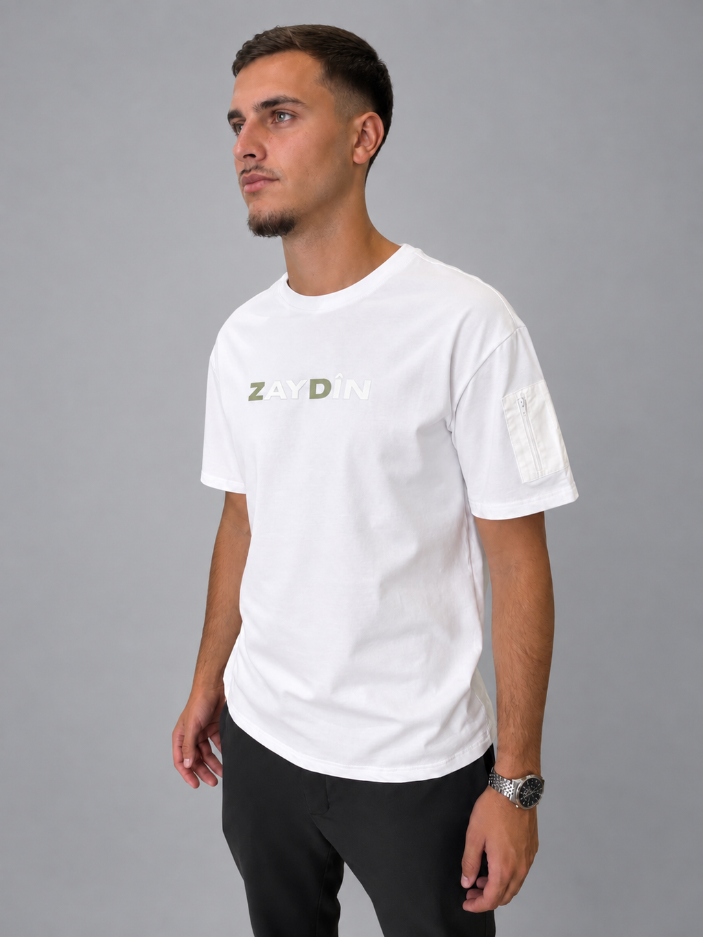 T-shirt ZAYDIN Original blanc