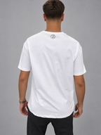 T-shirt ZAYDIN Original blanc de dos