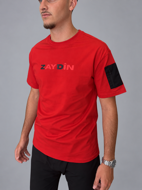 T-shirt ZAYDÎN Original rouge