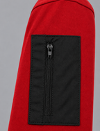 T-shirt ZAYDÎN Original rouge zoom sur la poche