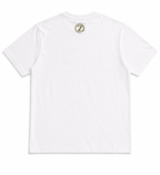 T shirt Original ZAYDÎN blanc de dos 100% coton ultra confortable 