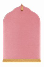 Tapis rose Dini ultra confortable 
