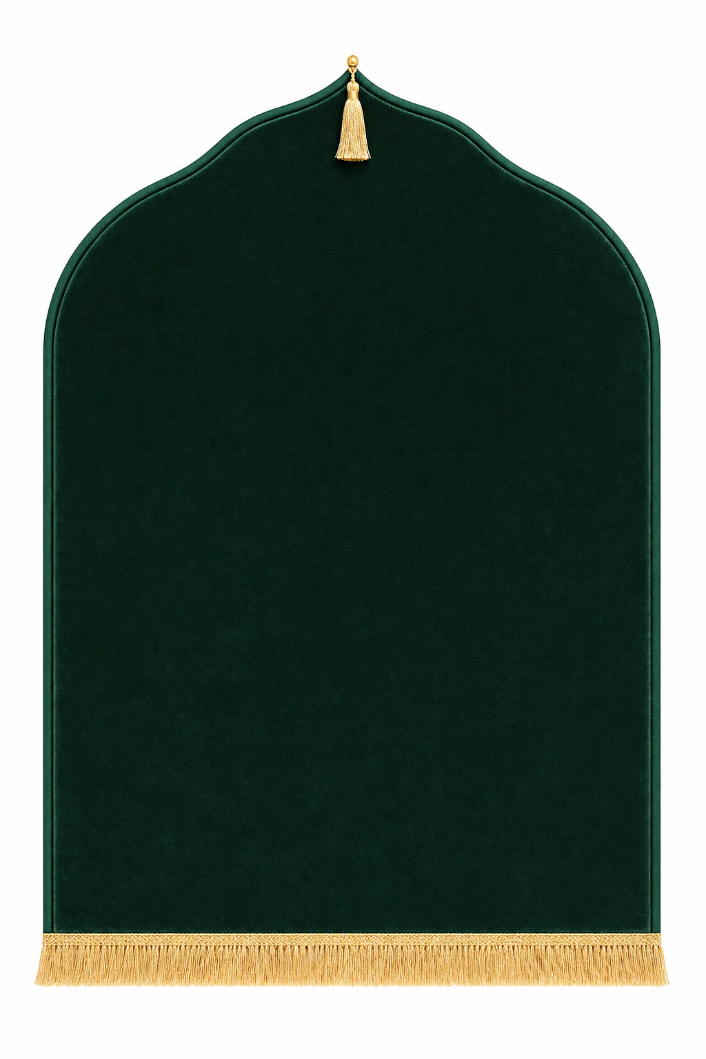 Tapis vert foncé Dini ultra confortable 
