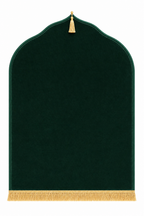 Tapis vert foncé Dini ultra confortable 